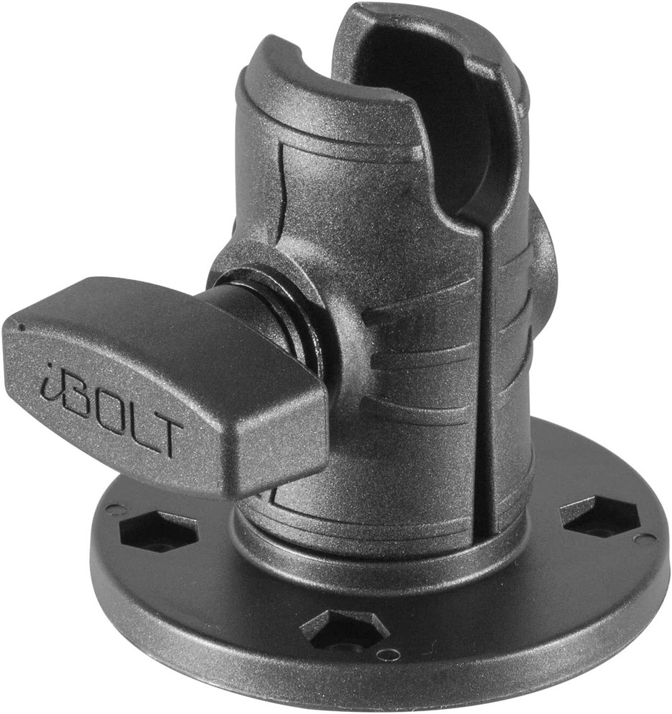 iBOLT Composite 2.5" Single Socket Arm with Circular AMPs Pattern Drill Base