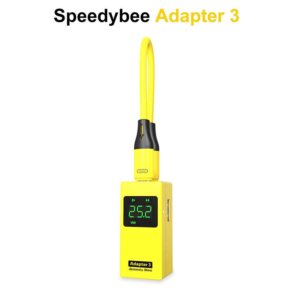 Speedybee Adapter 3 Voltage Checker Adapter Charger Wireless Blackbox Analyzer