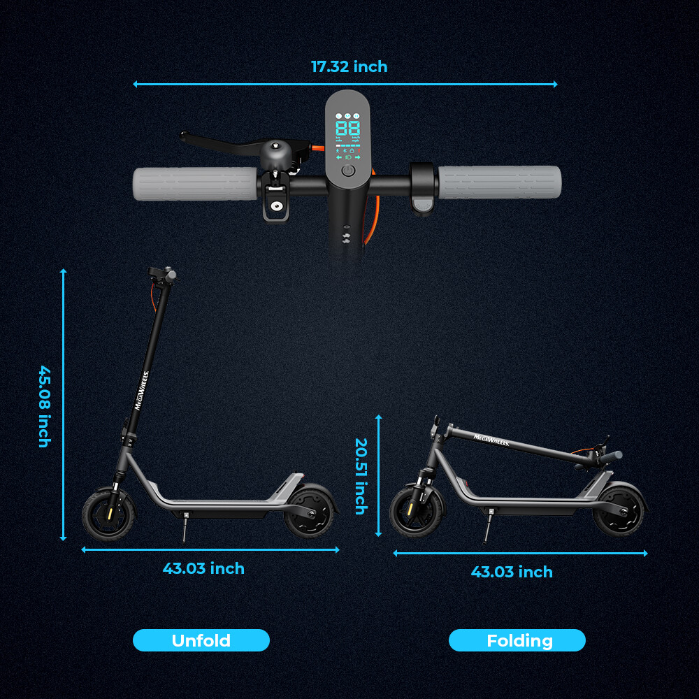 2026 Adult Electric Scooter Foldable Long Range High Speed 25KM/H Urban Commuter