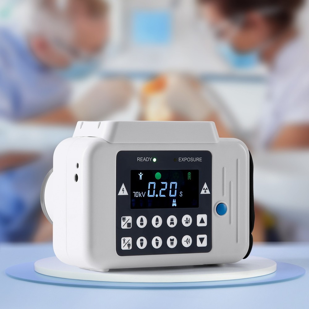Handheld Portable Dental Ray Machine Unit with Built-in Display Screen no Shield