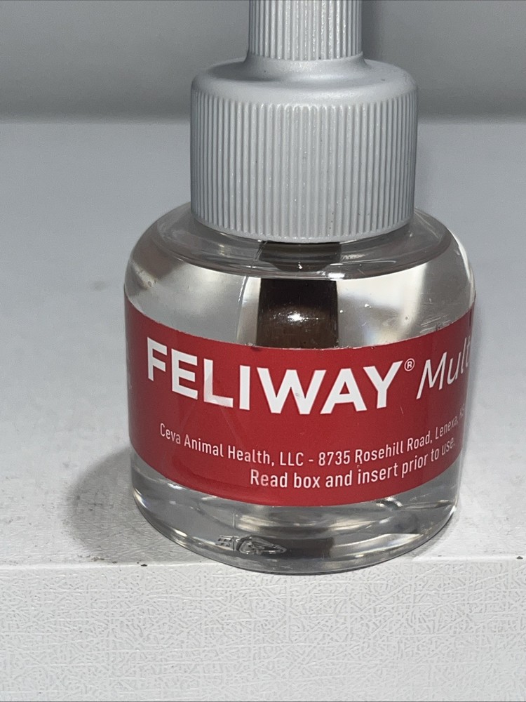 New Feliway Multi Cat Calming Diffuser Refill, No Box