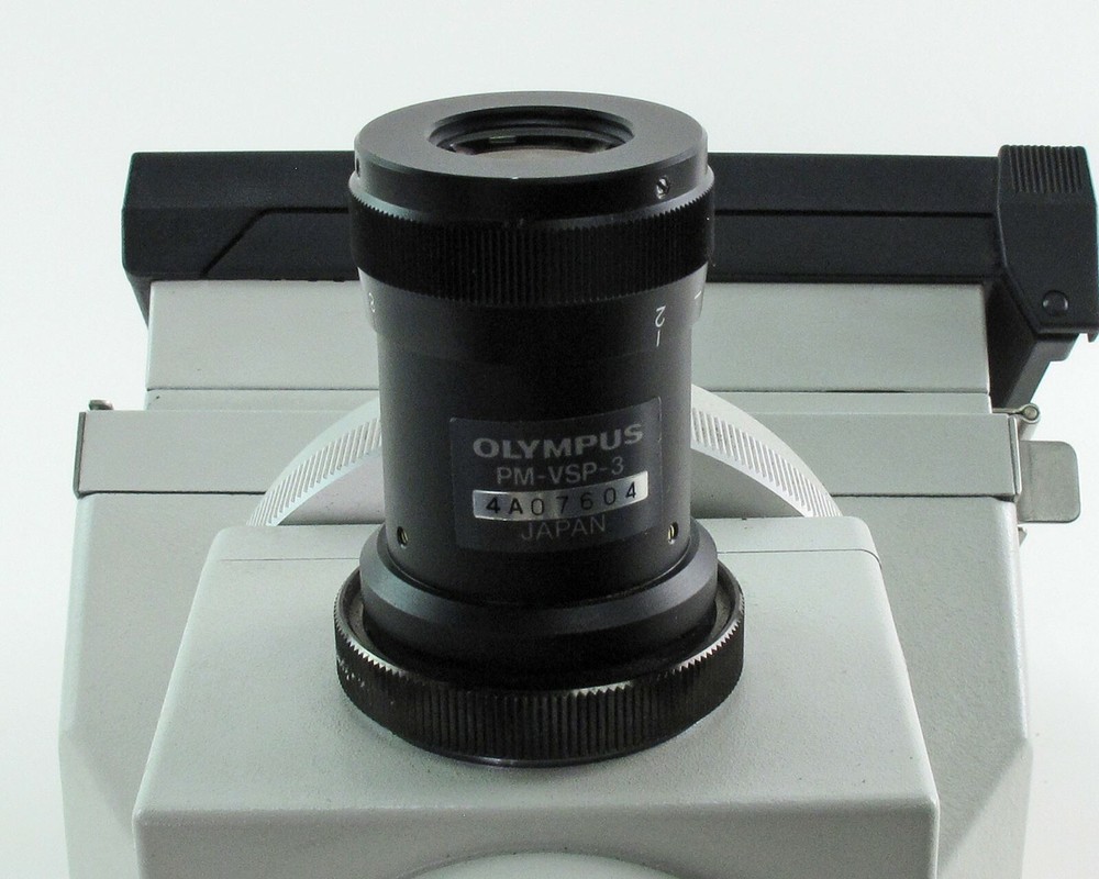 Olympus Microscope Camera and Viewing Assembly PM-DLF PM-PB20
