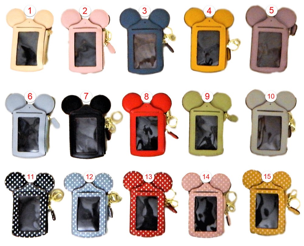 Mickey Mouse Inspired Wallets / ID Holders with Lanyard ~ Huge Selection ~ NEW