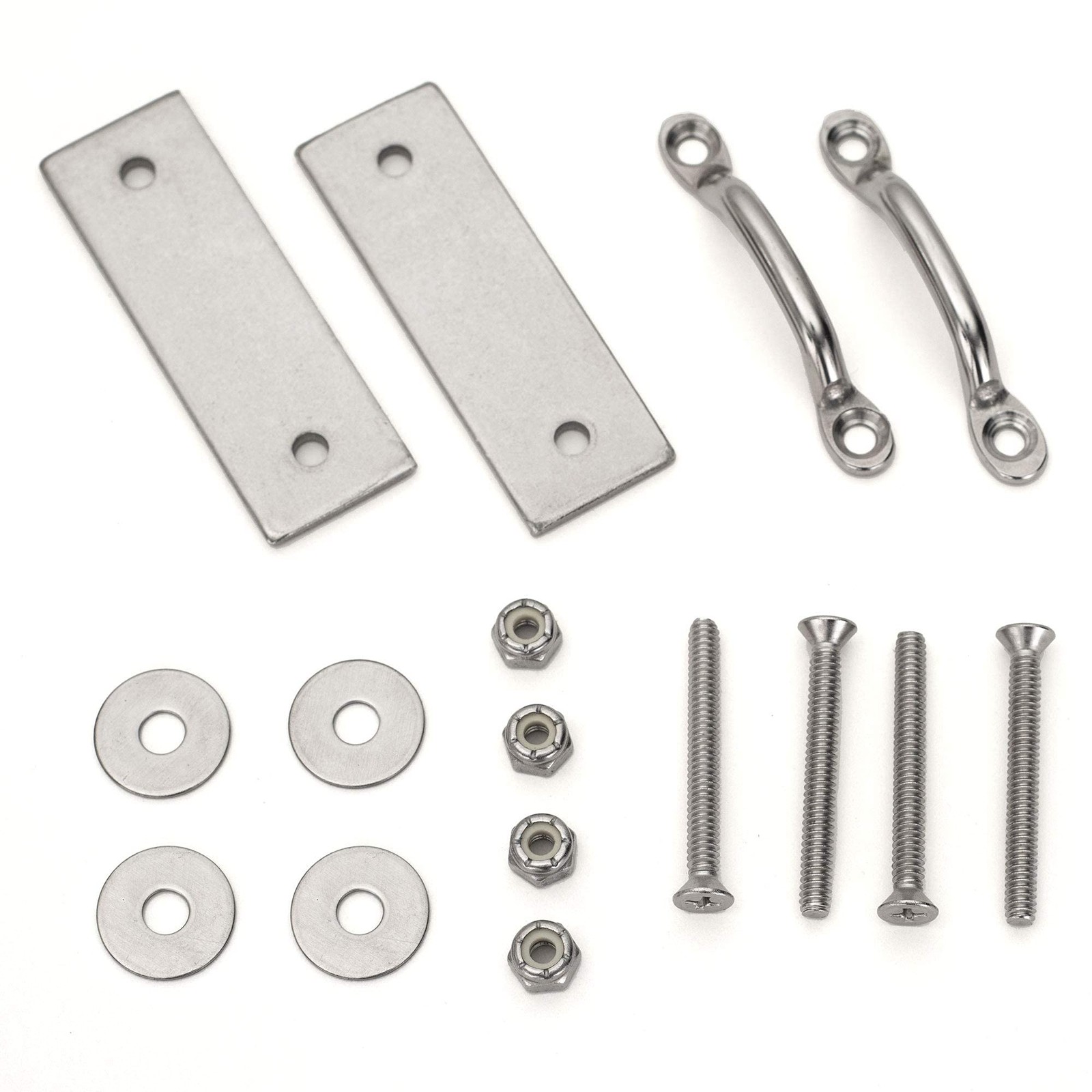 RecPro Marine LHW-LAK | Boat Dock Ladder Hardware Hardware, Silver