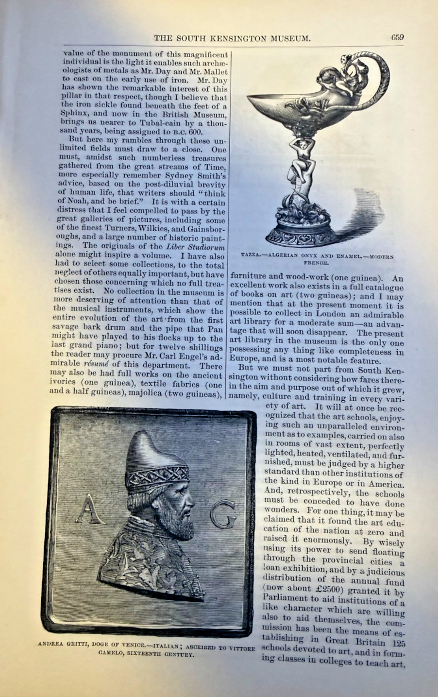 1875 England South Kensington Museum Part 2 illustrated