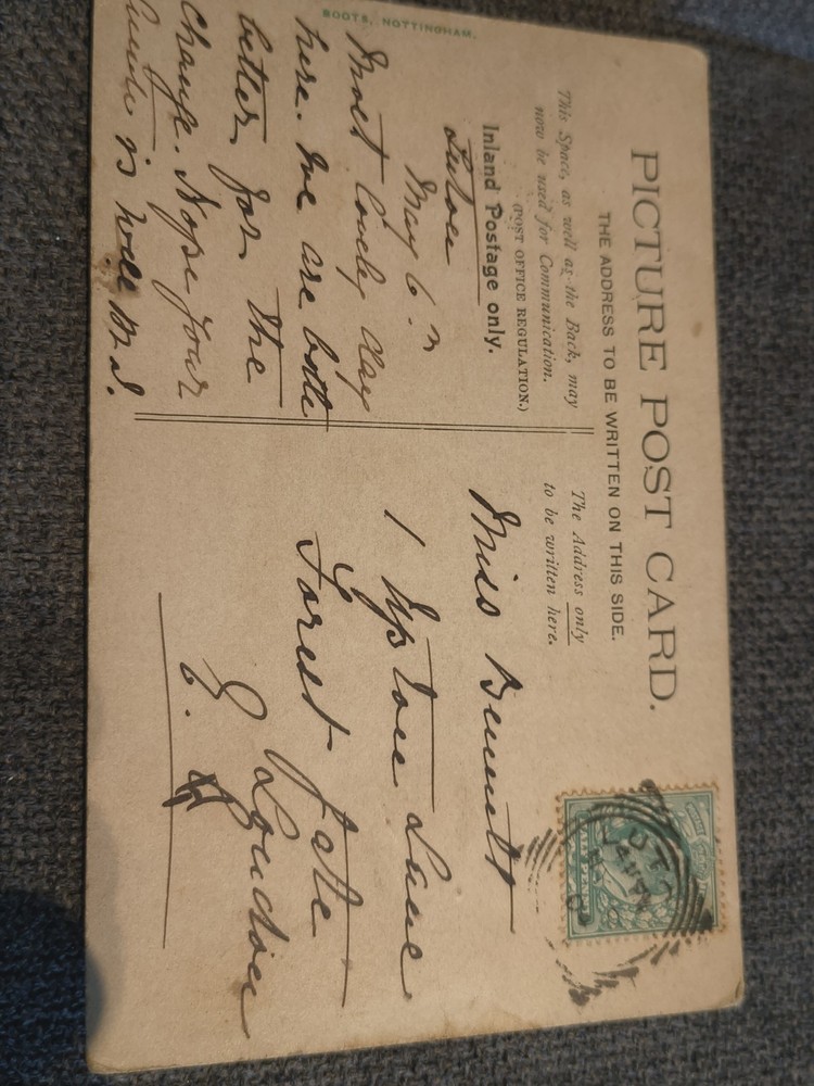 Ham Church Postcard