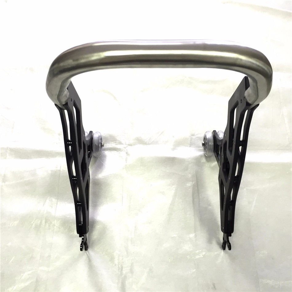 HTTMT Black Universal Racing Sport Rear Combo Wheel Lift Stands Paddock Stands