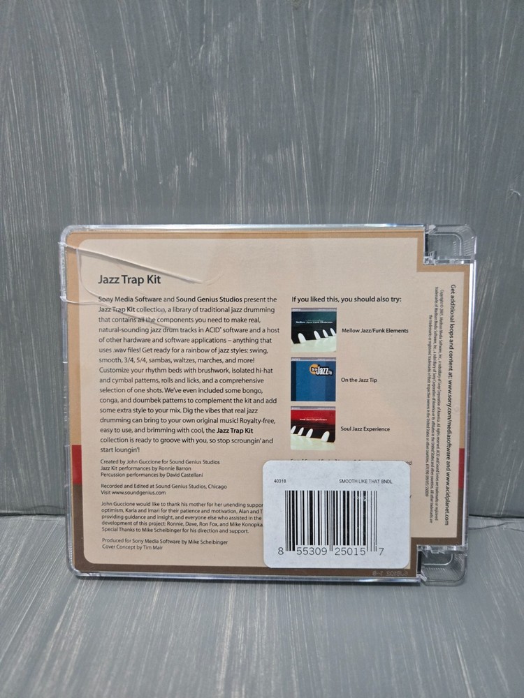 SONY Sound Series: Loops & Samples JAZZ TRAP KIT