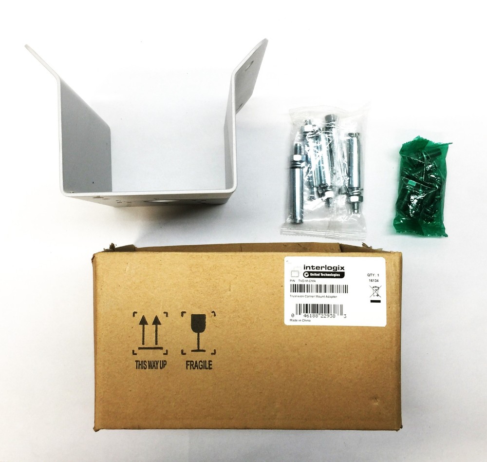 Interlogix Corner Mount Adapter with Mounting Hardware TVD-M-CMA NOS