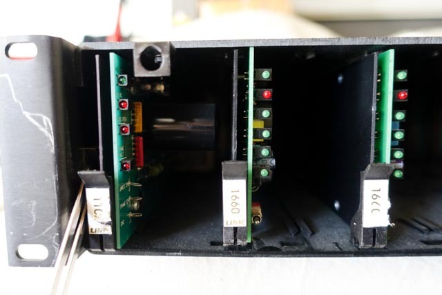 Link Electronics Digiflex 1000 with (x2)1660 cards with backplane installed.