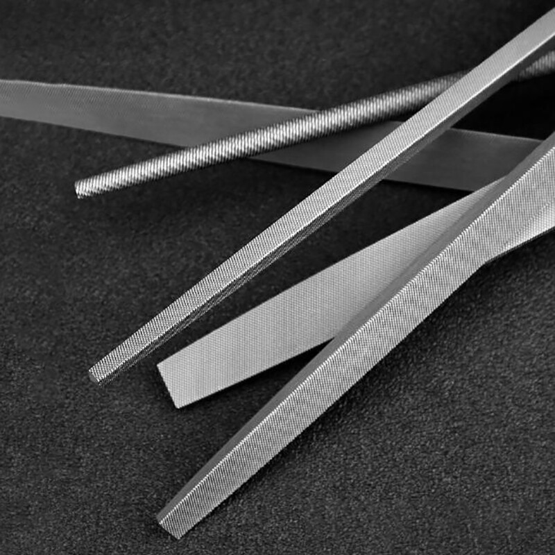 6"-12" File Set for Metal Wood Round Flat Triangular Half Round Square Grinding