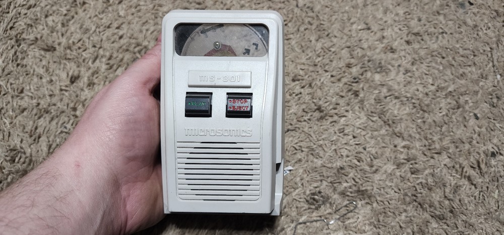 Microsonics MS-301 Microphonograph Vintage - Untested