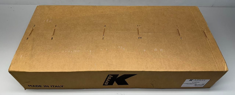 K-ARRAY K-WF44 Accessory to install KU44 flushed in wall. (Black)