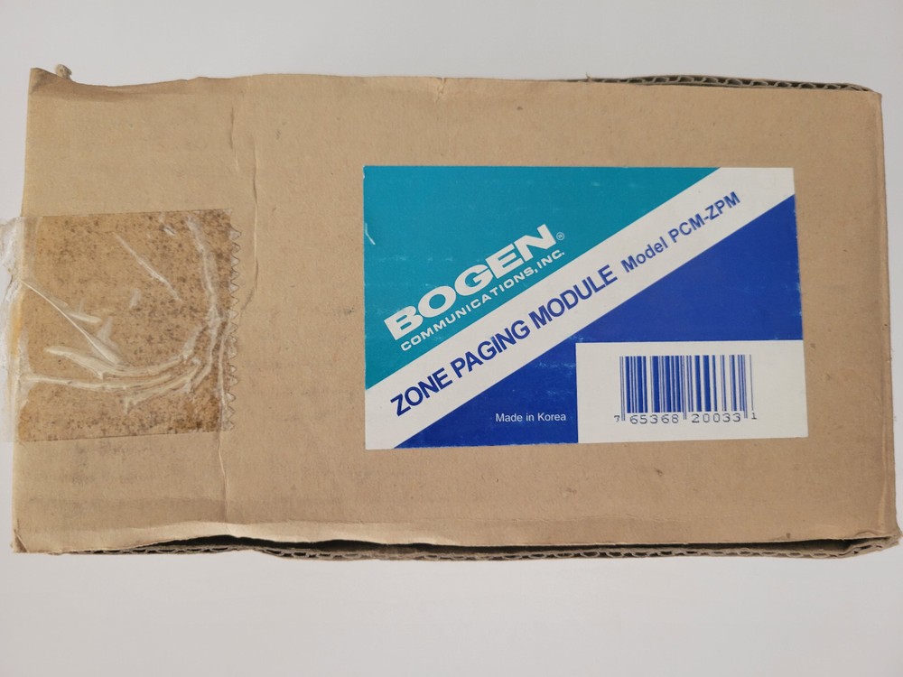 Bogen LUPCMZONE Interface Module Plug-in PCM-ZPM for PCM2000 Zone Paging System