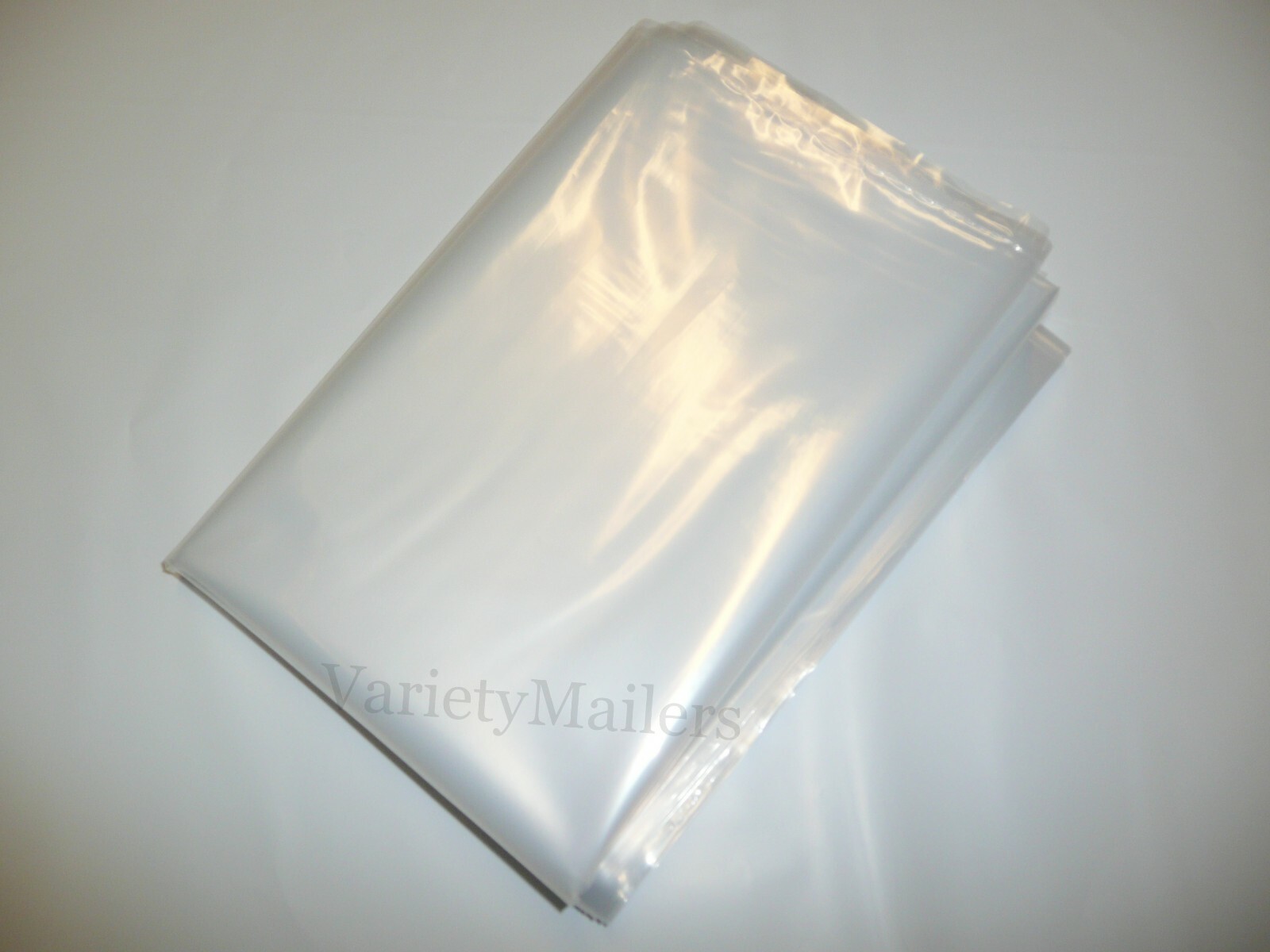 5 Clear Plastic Bags 24''x 48'' Extra Large 2 Mil Bags 24x48