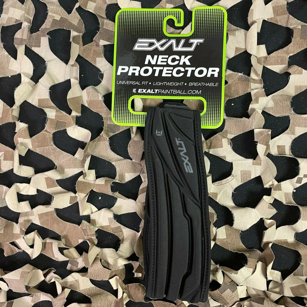 NEW Exalt Paintball Neck Protector - Black