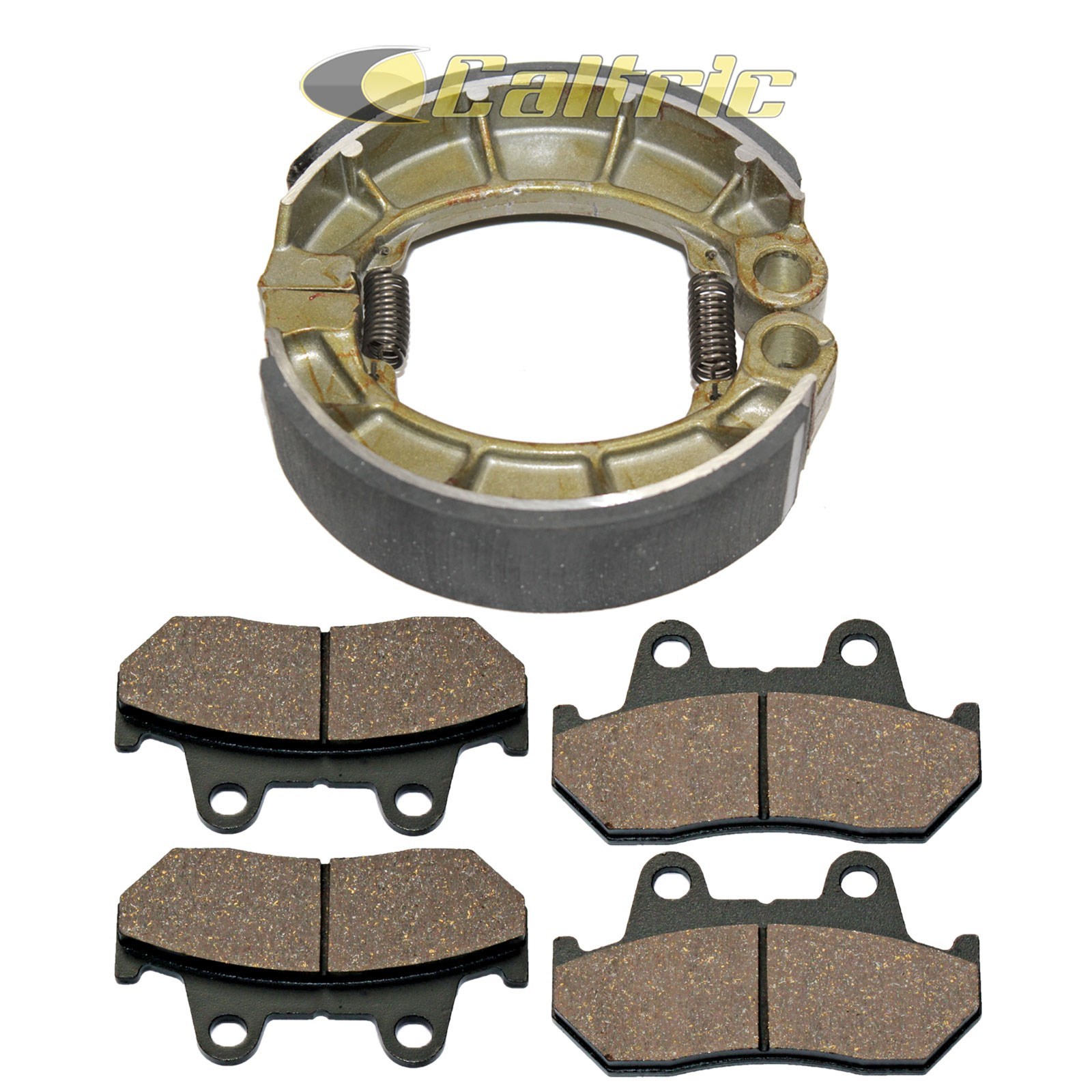 Front Brake Pads & Rear Brake Shoes for Honda CB650Sc Nighthawk 650 1983-1985
