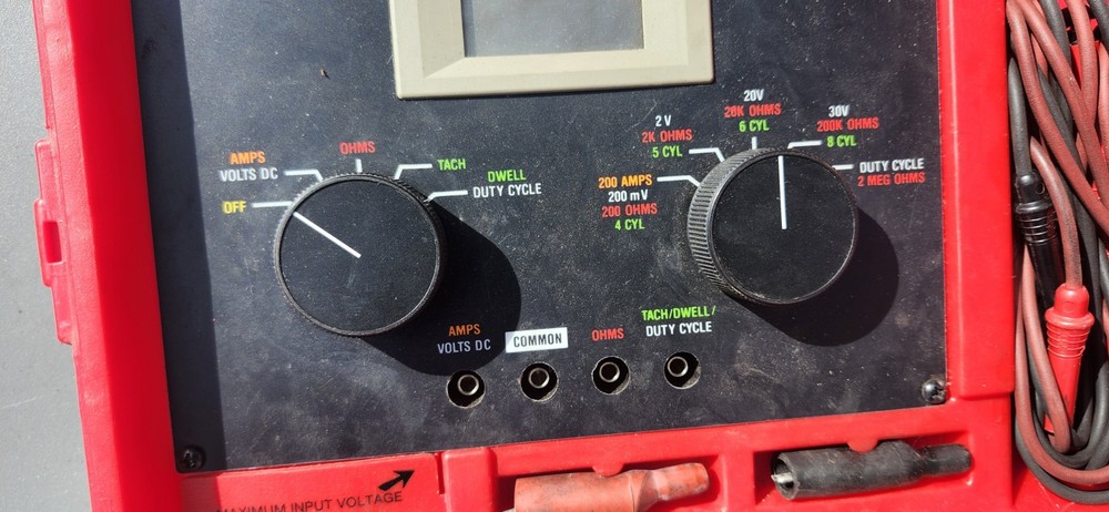 SNAP ON PDM PRECISION DIAGNOSTICS METER W CABLES