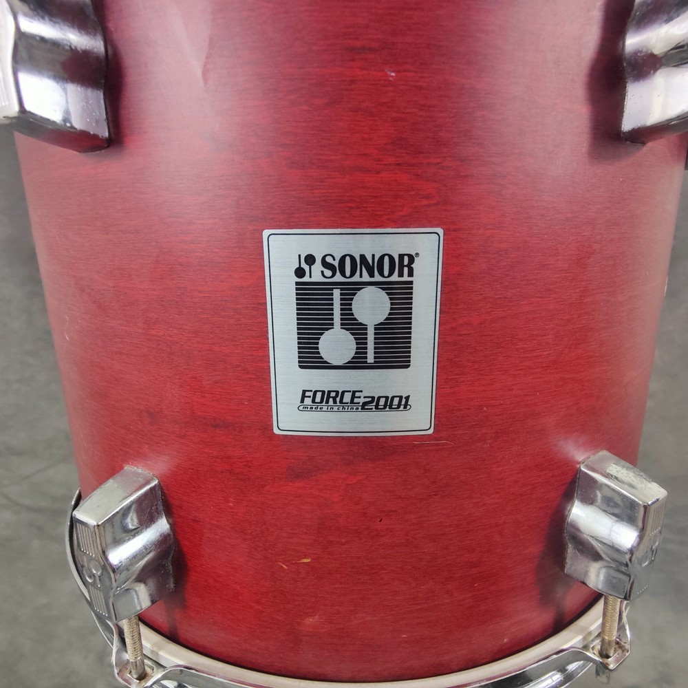 SONOR Force 2001 Tom Drum 12" -Mate Cherry Finish