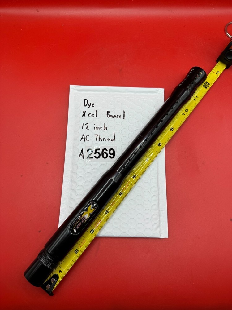 Dye Xcel Paintball Barrel 12 inch AC Thread