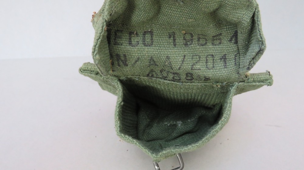 British Army 1944 Pattern Webbing Ammunition Ammo Pouch Dated 1955 (NOS) 44P