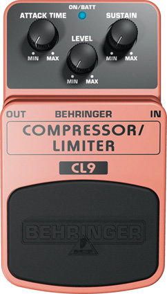 Behringer Compressor/Limiter CL9 Limiter Guitar Effect Pedal