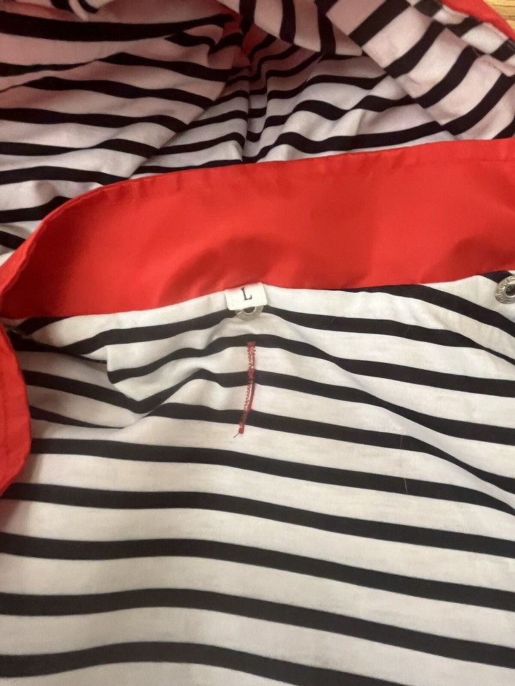 HDE Double Layer Red Rain Jacket With Hood For Large Dog
