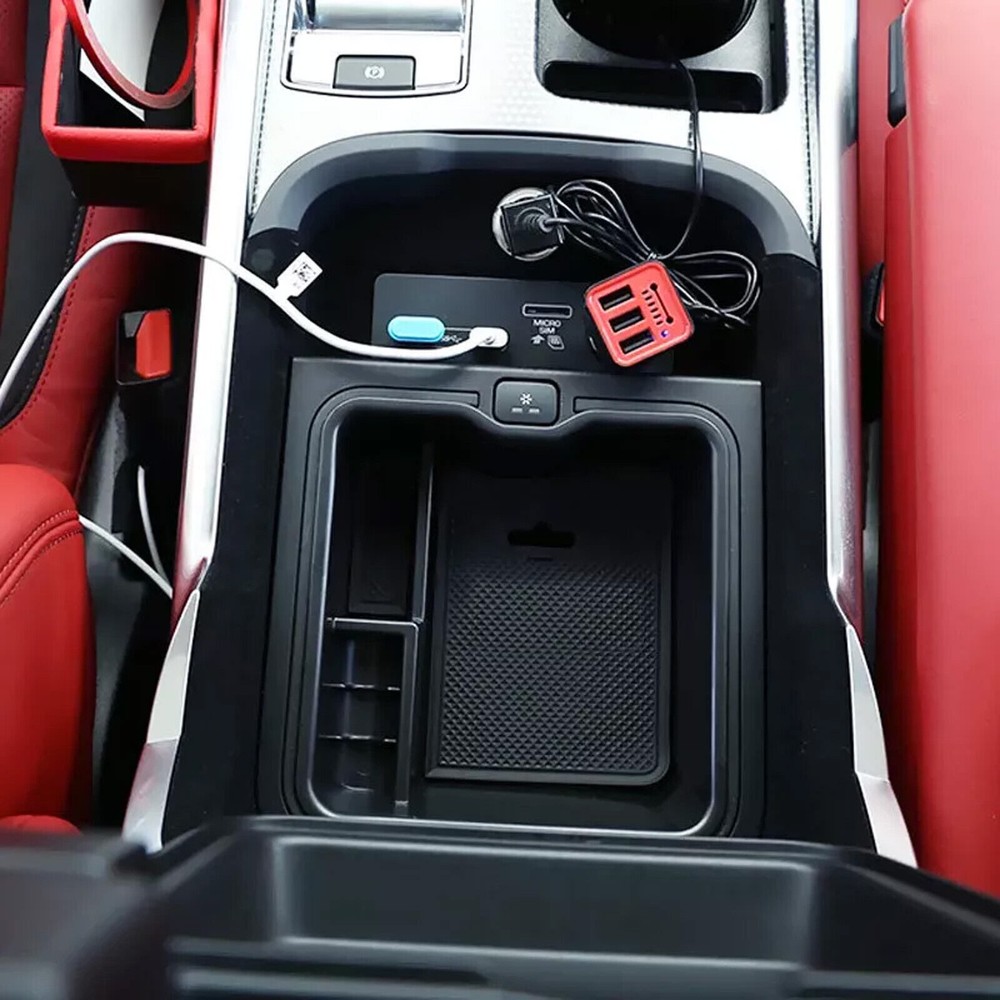 For 2018-2022 Range Rover Console Refrigerator Cooler Box Storage Tray Organizpt