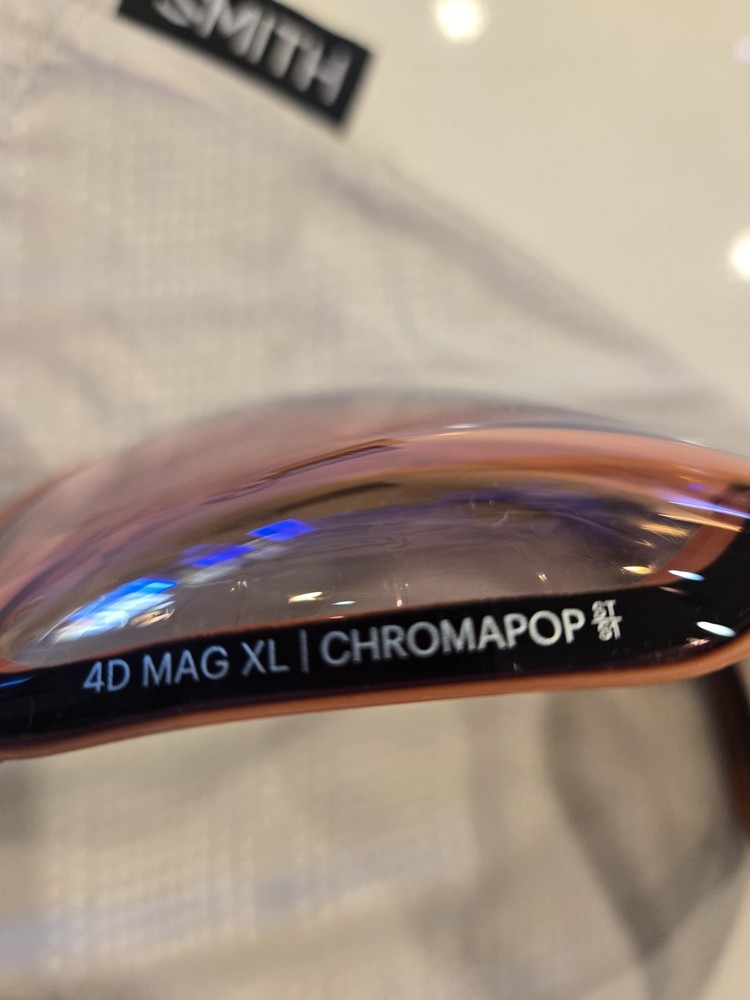 New Smith 4D Mag XL Chromapop Storm Blue Sensor Replacement Lens Low Light