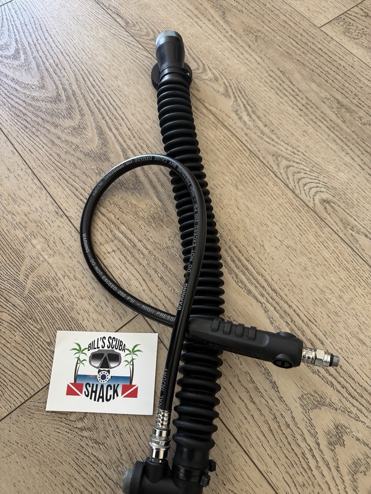 SCUBA BCD INFLATOR STANDARD MODEL WITH COMPLETE HOSE SET UP