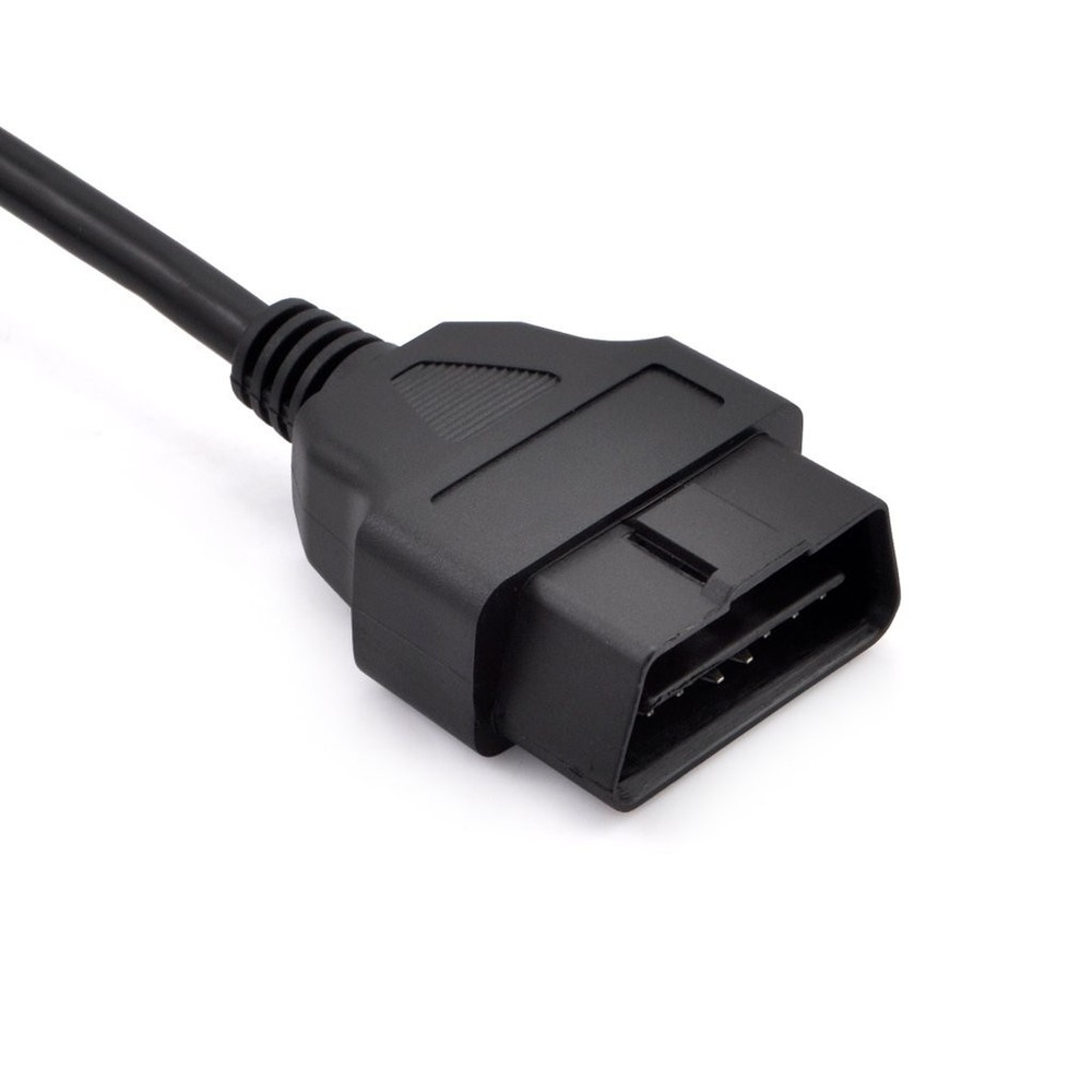 1.5M OBD-II 16 Pin Auto Diagnostic Extension Cable - Durable & Flexible