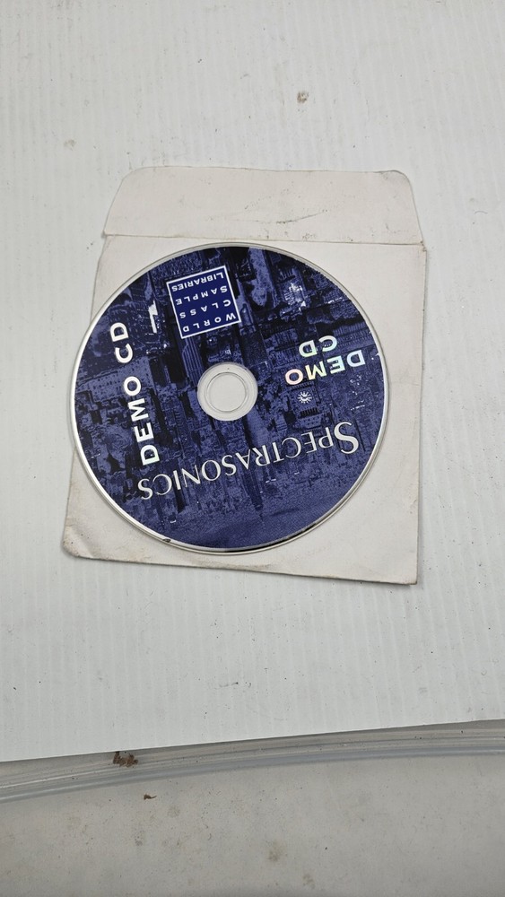 Spectrasonics World Class Sample Libraries Demo CD