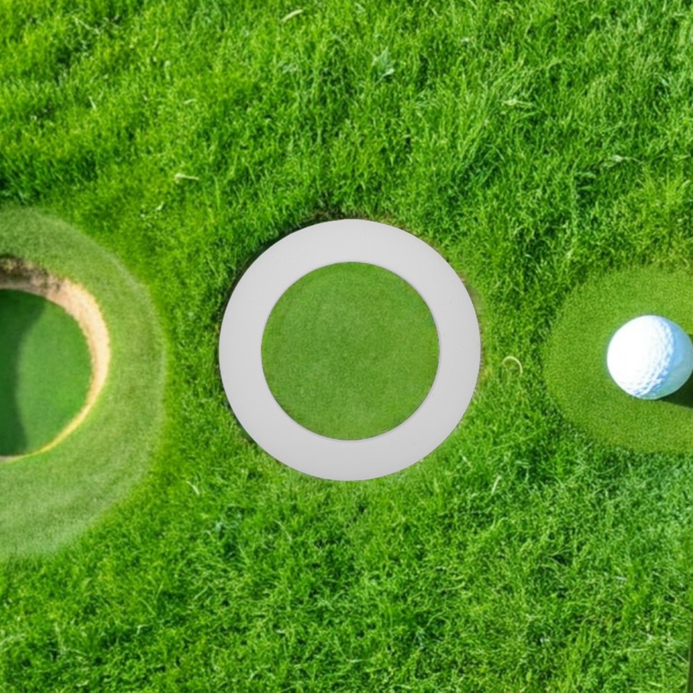 2 Pcs Golf Putting Ring Training Aid for Putter Aids Accuracy Trainer