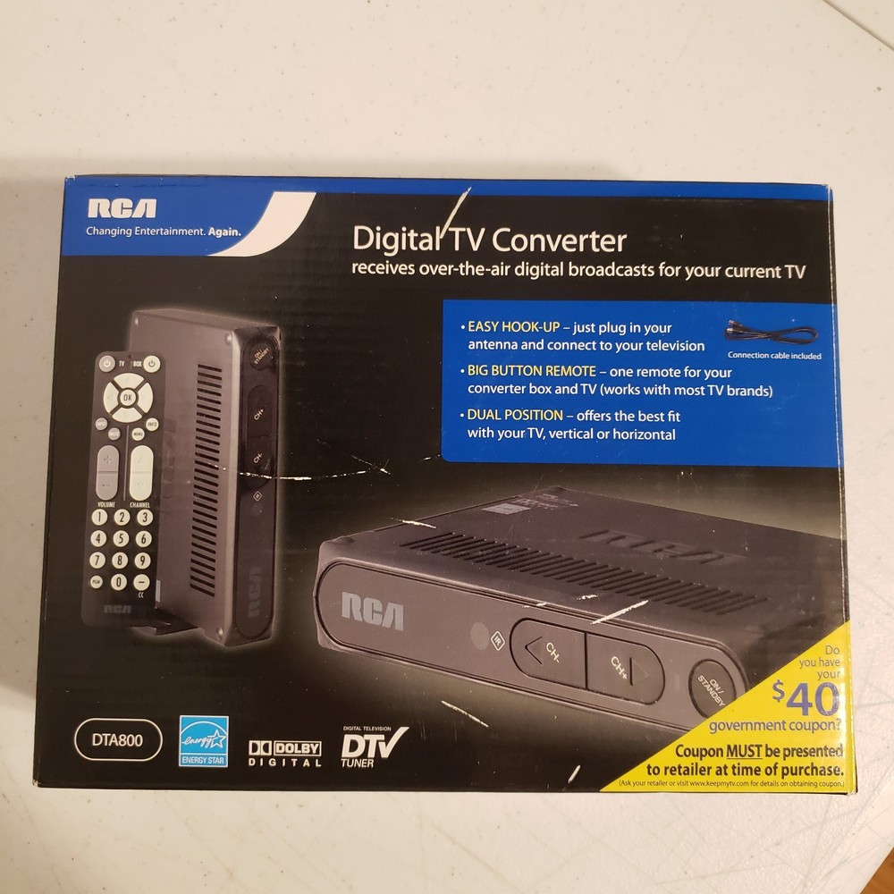 RCA DTA800 Digital TV Converter