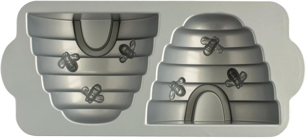 10-Cup Toffee Beehive Cake Pan - Oven Safe, Includes Nonstick Features