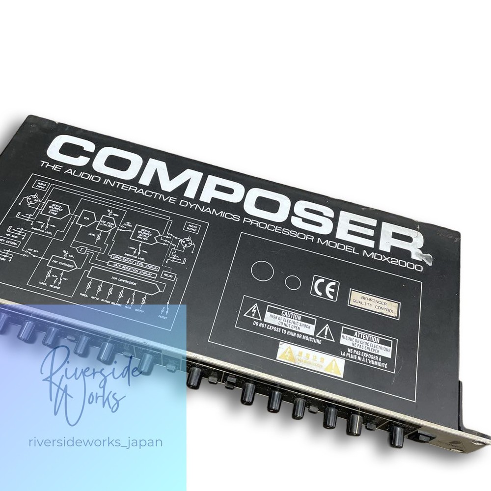 Behringer Compressor Dynamic Effects Pedal MDX2000