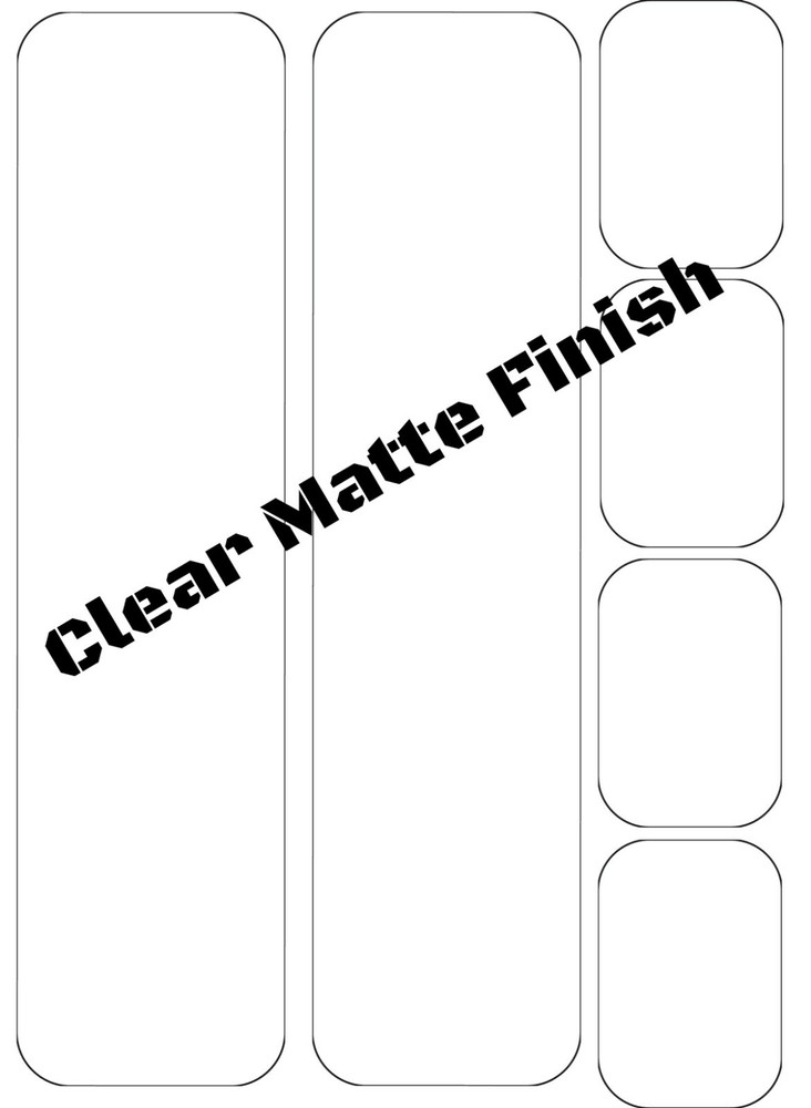 Module Lite Shield Frame Kit,6 pcs, Clear Matte
