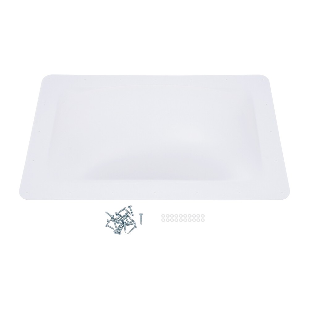 Premium RV Skylight Replacement - Durable White PC Dome for Campers