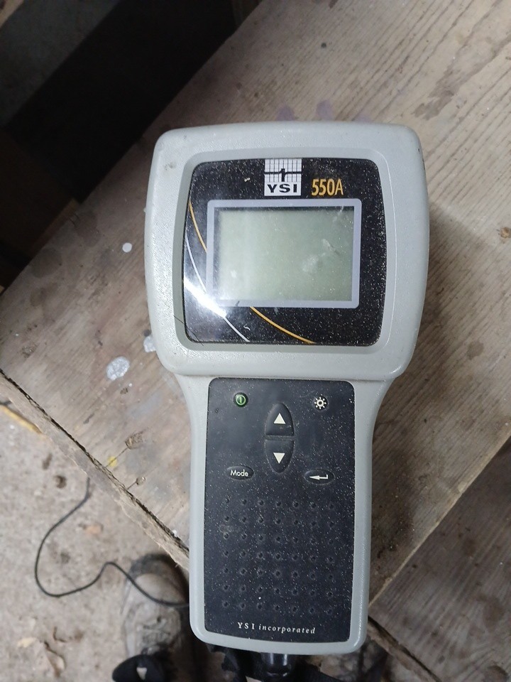 Fault Wrong Data YSI 550A Handheld Dissolved Oxygen Meter