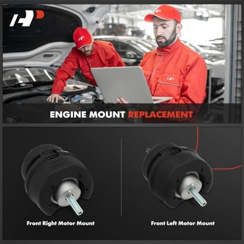 2PCS Front Left and Right Engine Motor Mount Kit Compatible with Cadillac CTS