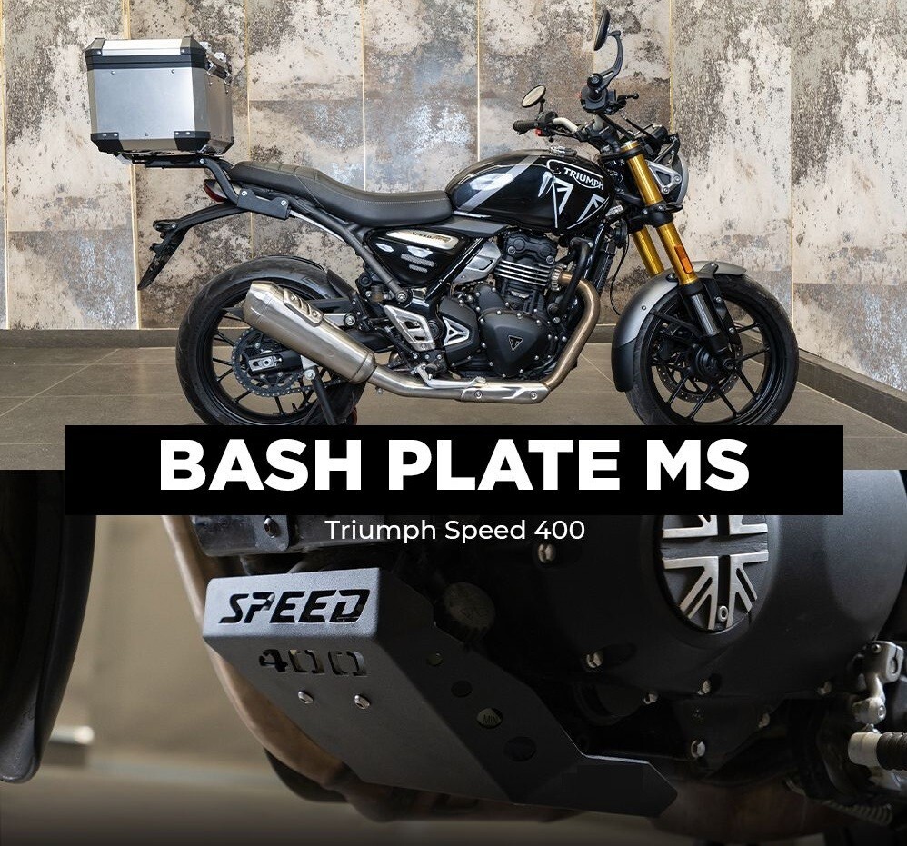 Bash Plate (Mild Steel) for TRIUMPH SPEED 400