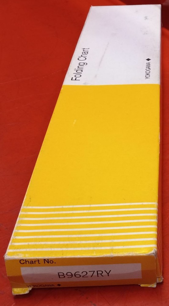 Yokogawa B9627RY Folding Chart Recorder Paper