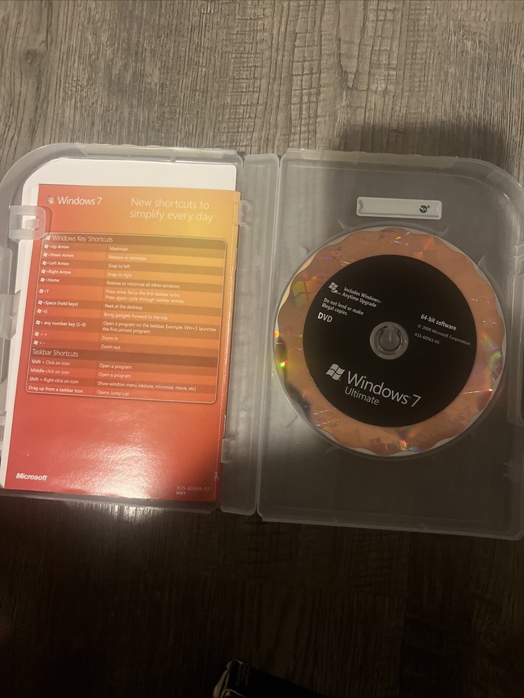 Microsoft Windows 7 Ultimate Promotional x64bit