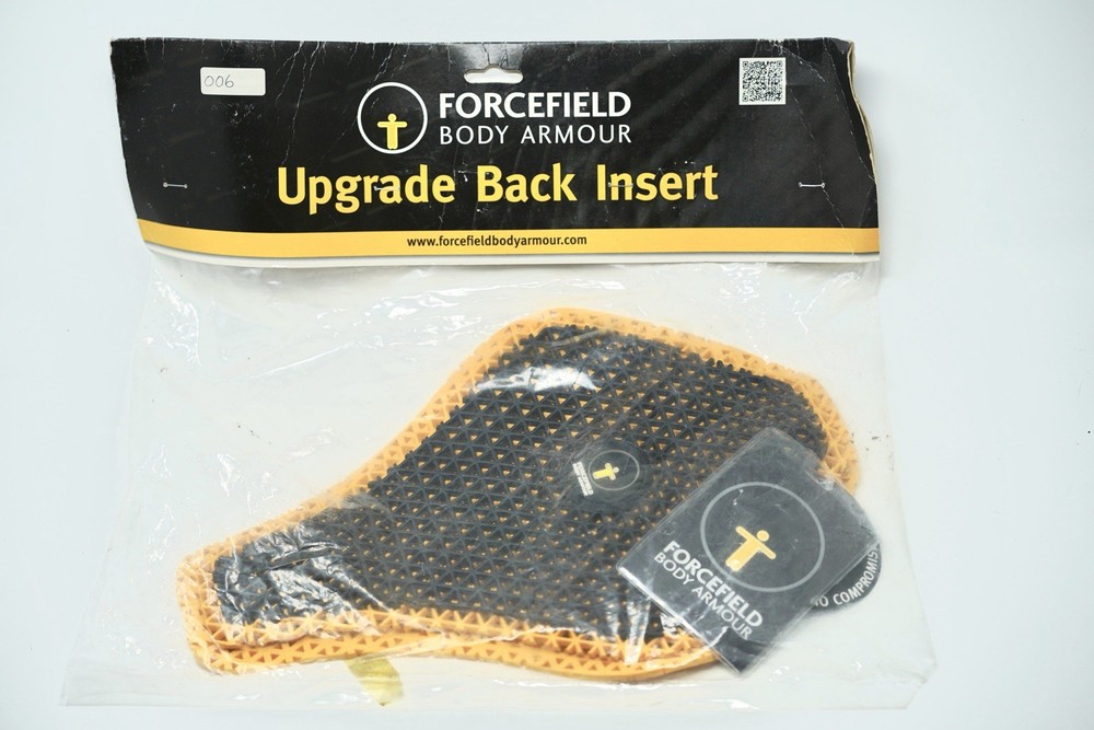 Forcefield Body Armour Back Protector Insert - CE Level 2 Safety