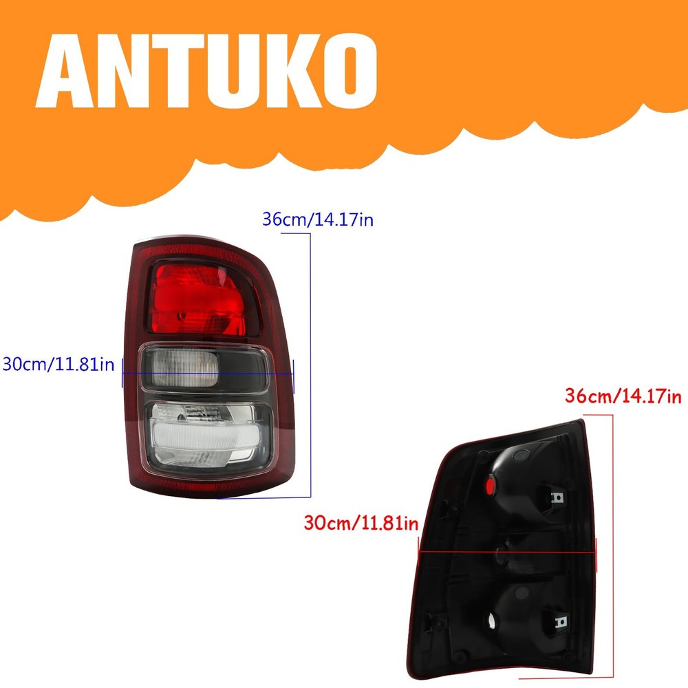 Tail Light Assembly Left Right for R-AM 2500 3500 2019-2022