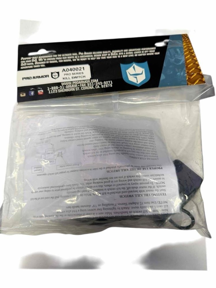 NEW Pro Armor Pro Series Kill Switch A040021