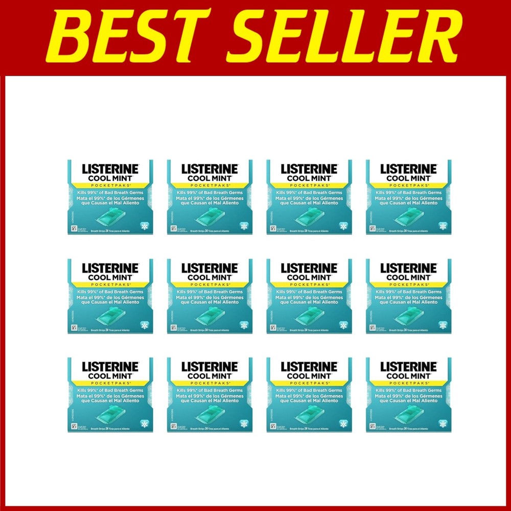 Fresh Mint PocketPaks Breath Strips - Germ Protection