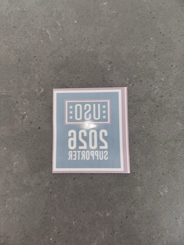 USO 2026 Supporter Sticker