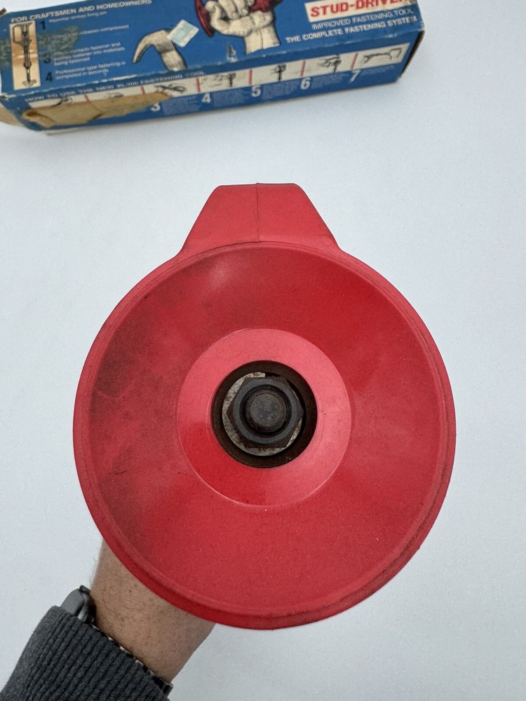 Vintage Stud Driver Fastening Tool Hammer XL-100 Power Actuated Tool