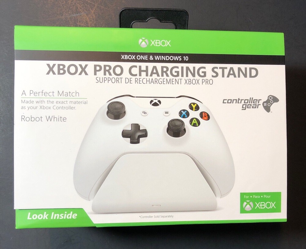 Controller Gear XBOX ONE Pro Charging Stand [ Robot WHITE / NO Controller ] NEW